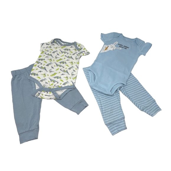 Le Top Bebe & Just One You by Carter's Matching Sets 2 Baby Boys